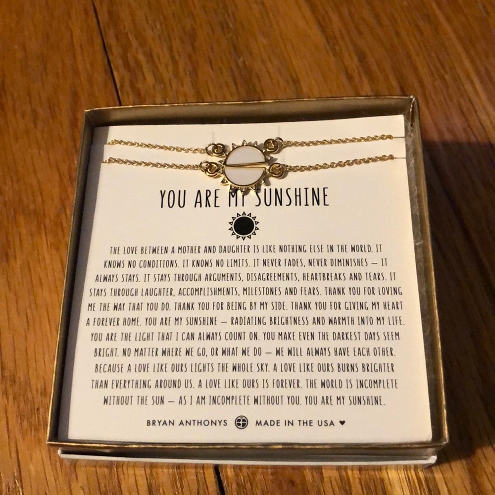 Bryan Anthony You Are My Sunshine Necklace